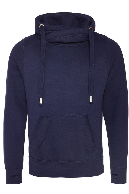AWDis Just Hoods Cross Neck Heavyweight Hoodie Unisex Adult