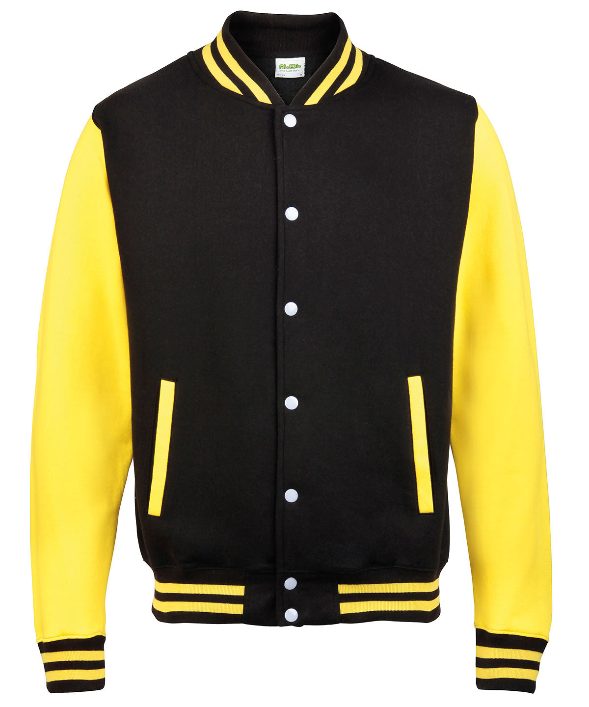 AWDis Just Hoods Varsity Jacket for Unisex Adults Plus Sizes