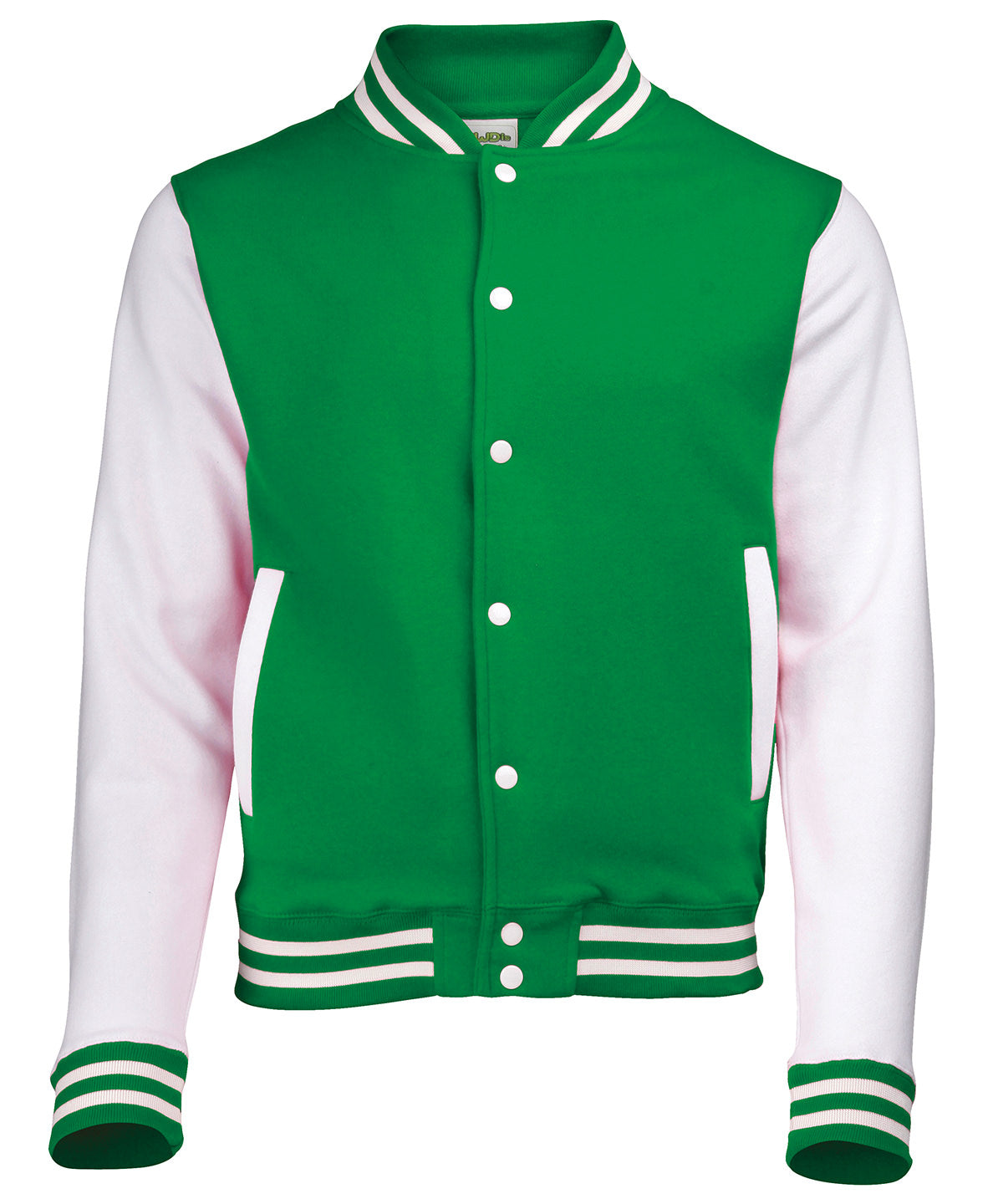 AWDis Just Hoods Varsity Jacket for Unisex Adults Plus Sizes