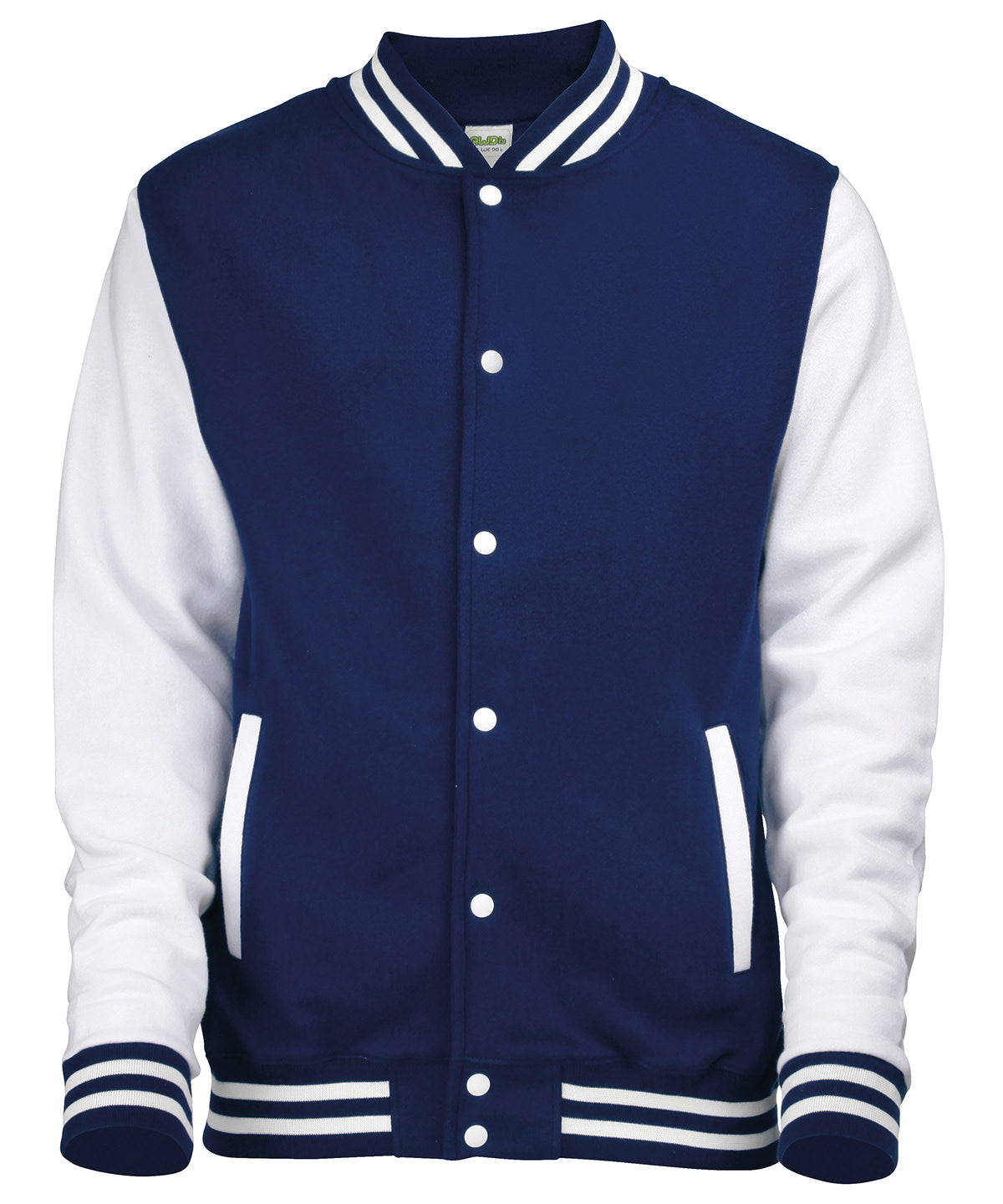 AWDis Just Hoods Varsity Jacket for Unisex Adults Plus Sizes