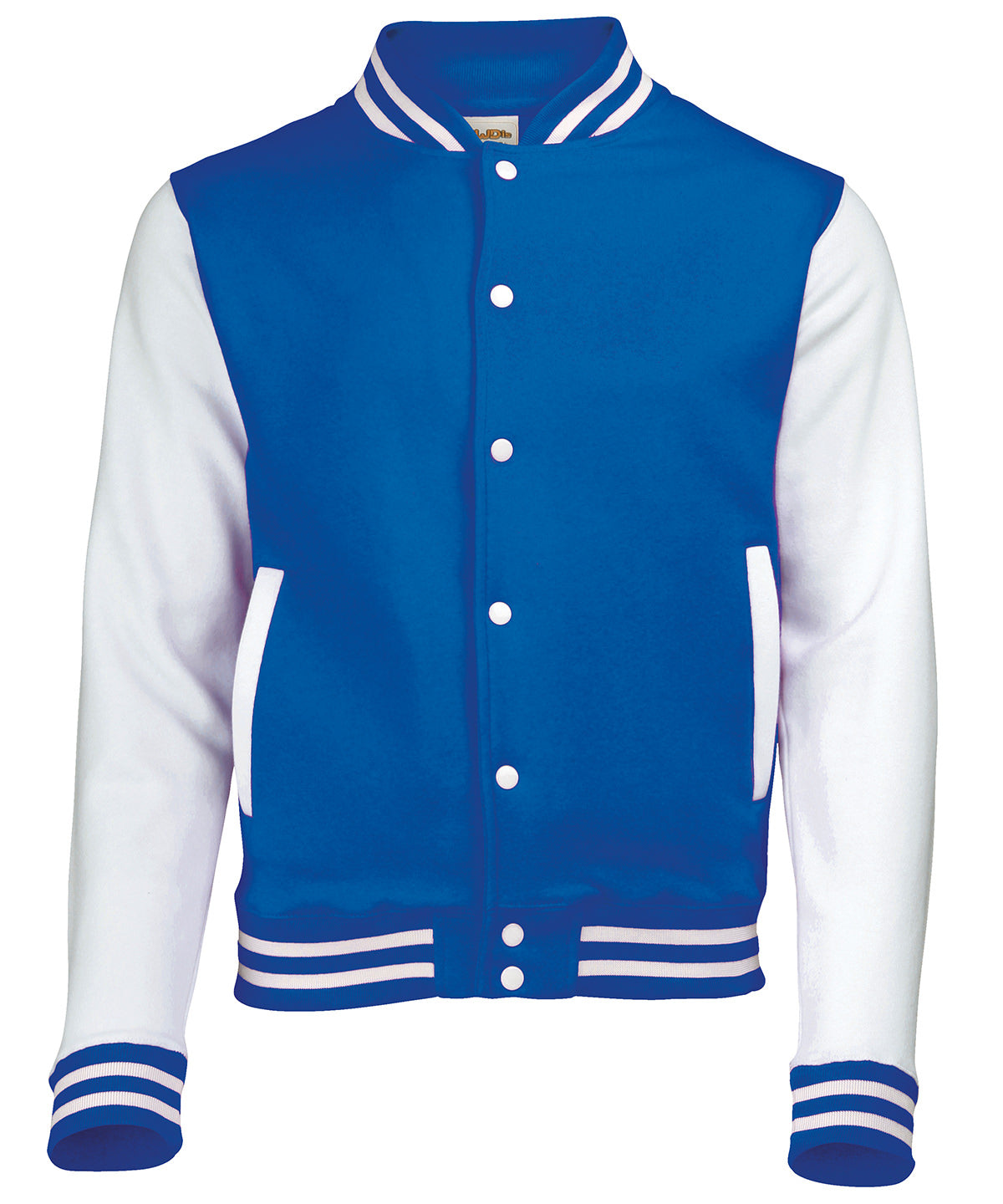 AWDis Just Hoods Varsity Jacket for Unisex Adults Plus Sizes