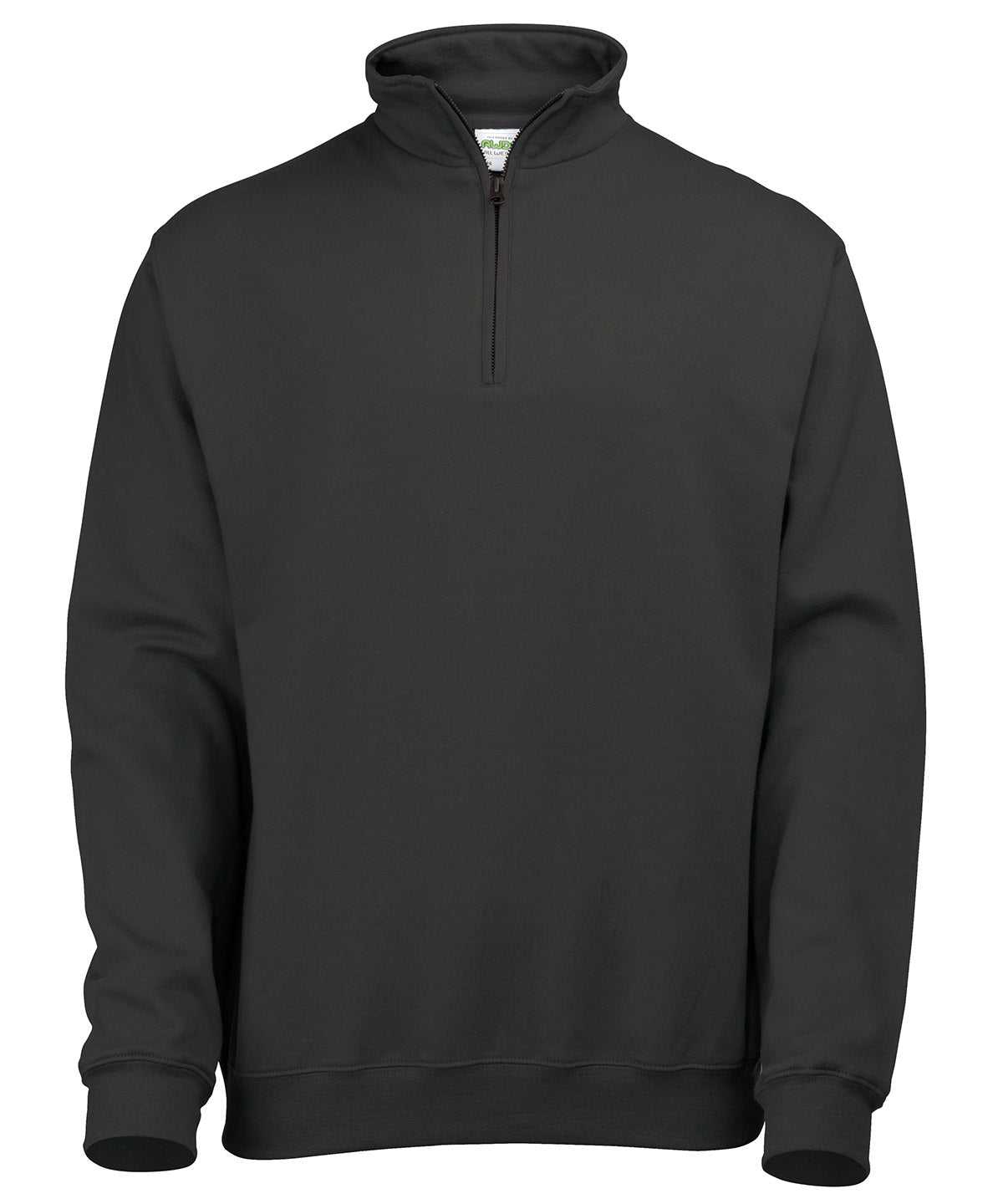 AWDis Just Hoods Sophomore 14 Zip Sweatshirt for Men