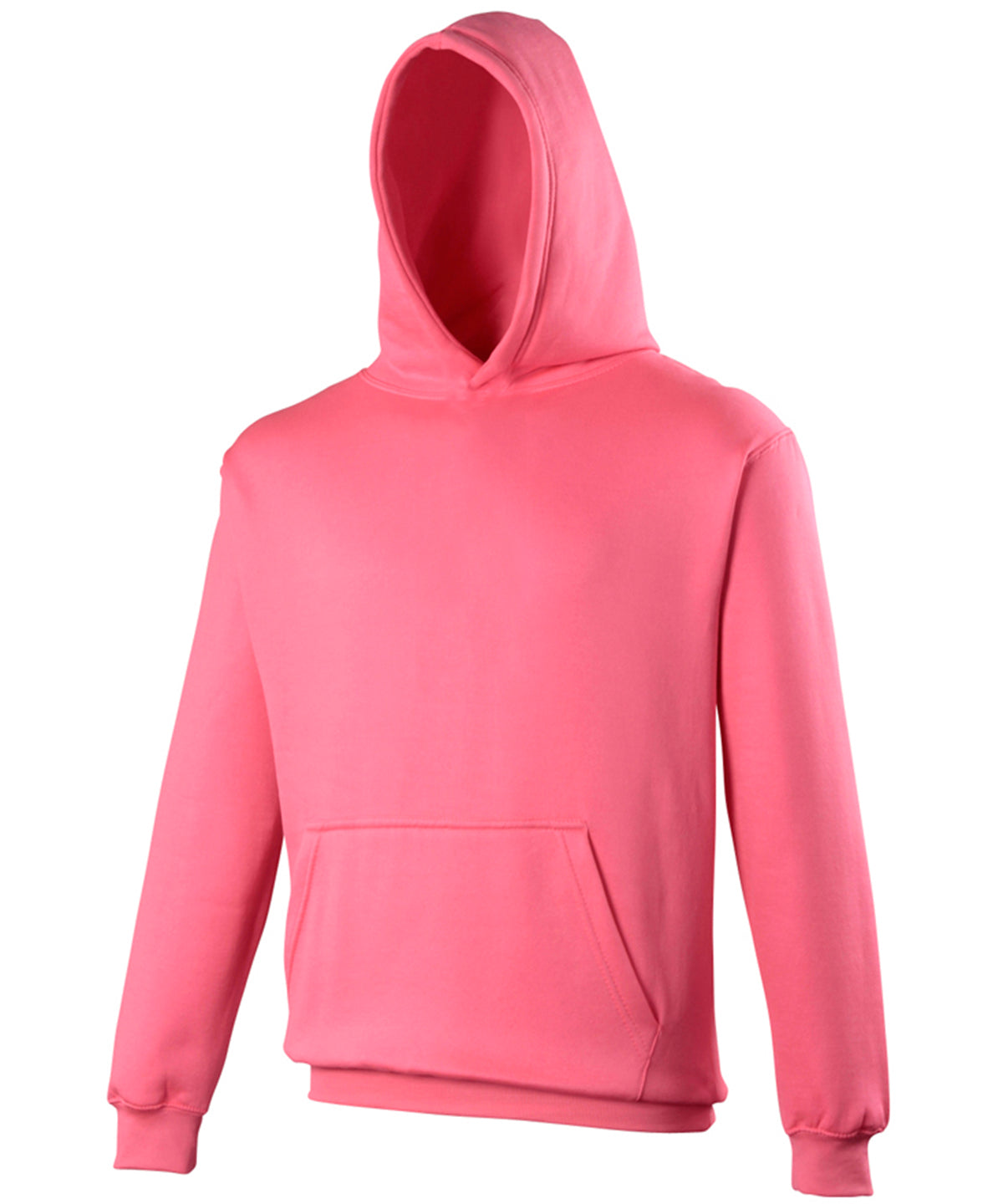 Kids Electric Hoodie Vibrant Colors Ribbed Cuffs Hem