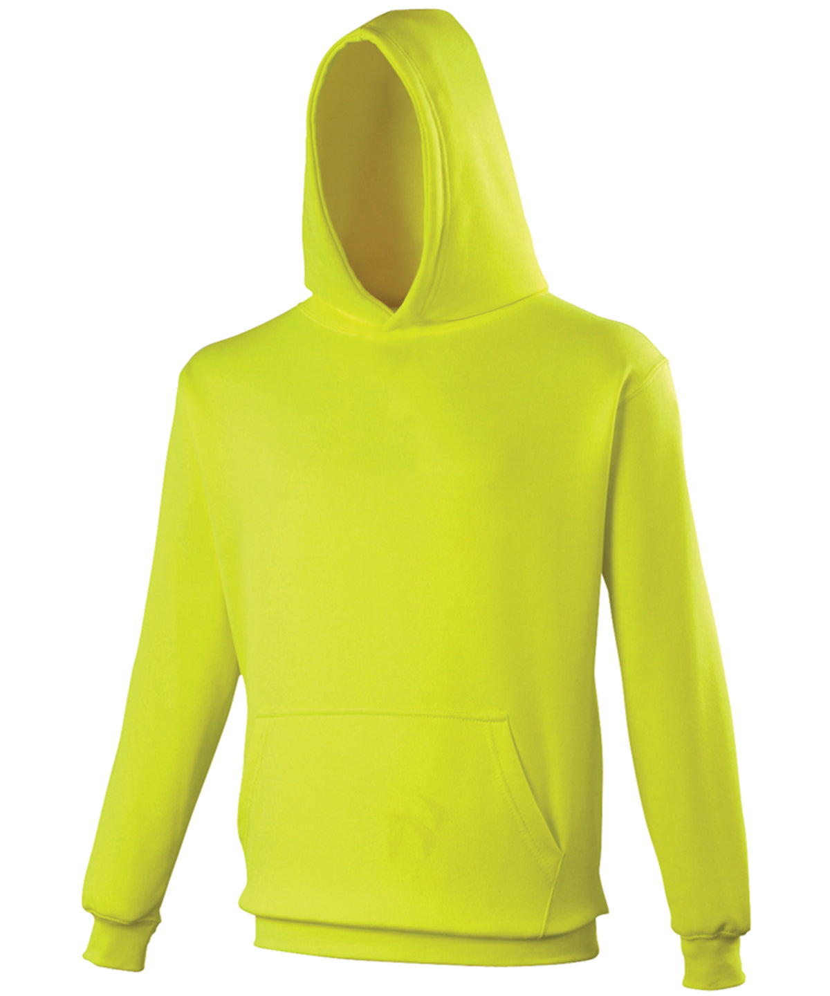 Kids Electric Hoodie Vibrant Colors Ribbed Cuffs Hem