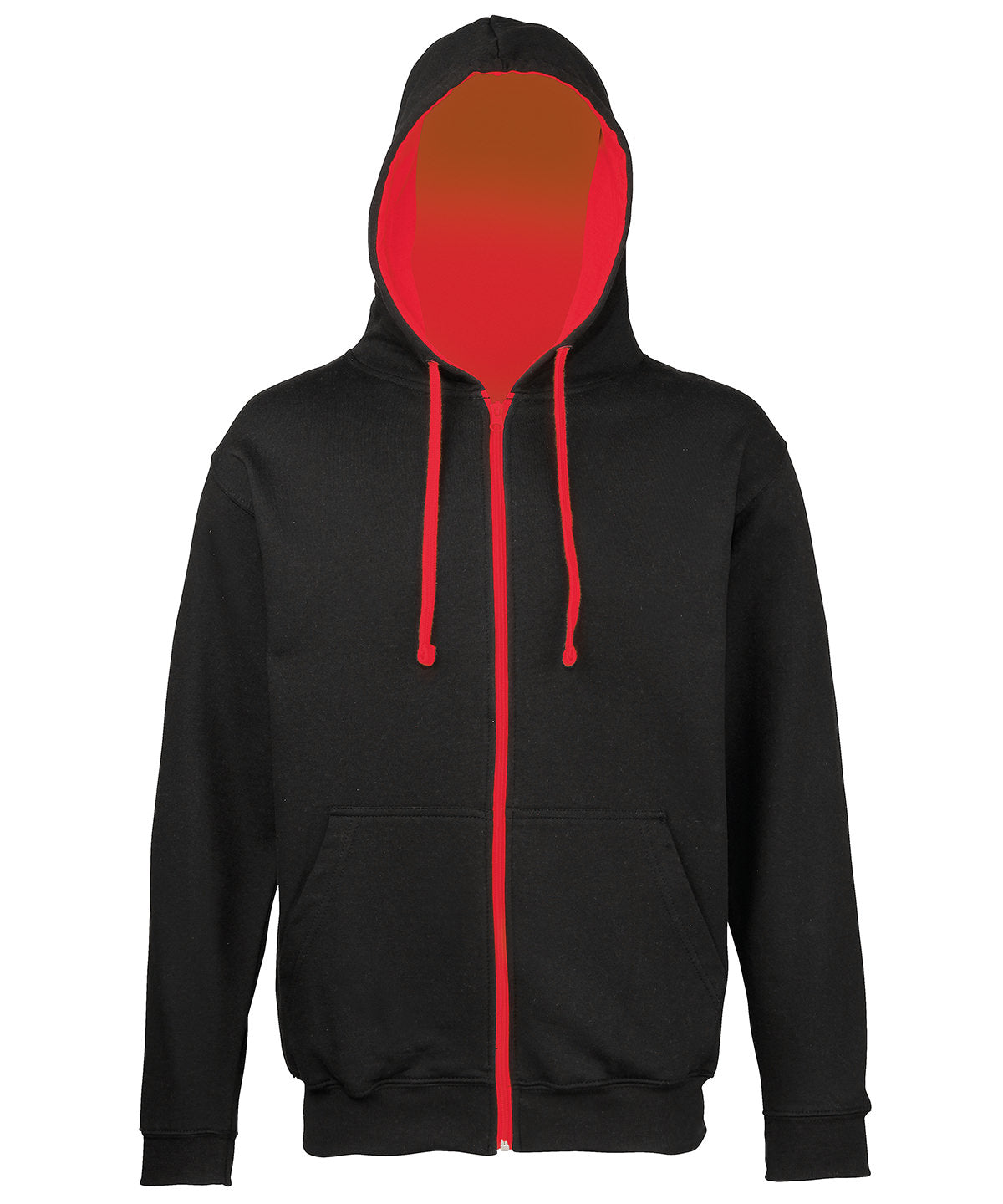 AWDis Varsity Zoodie Hoodies Unisex Adult FullZip