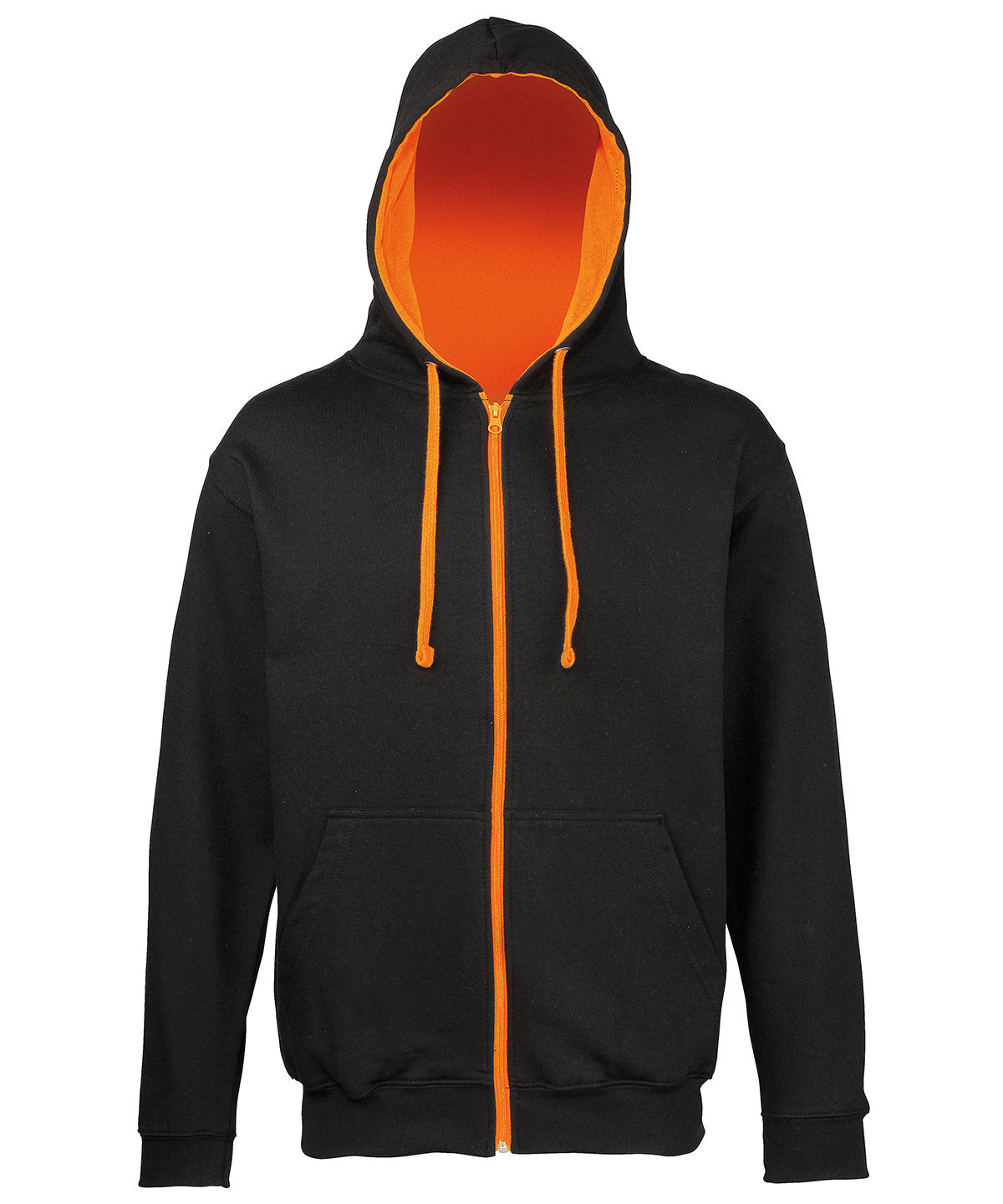 AWDis Varsity Zoodie Hoodies Unisex Adult FullZip