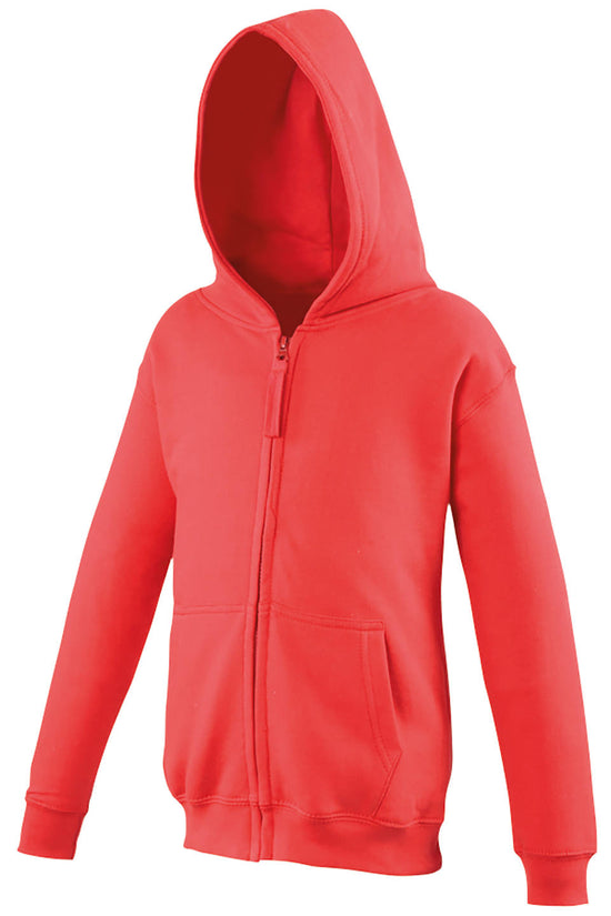 AWDis Just Hoods Kids Zoodie Hoodies Unisex Rebrandable Junior Must