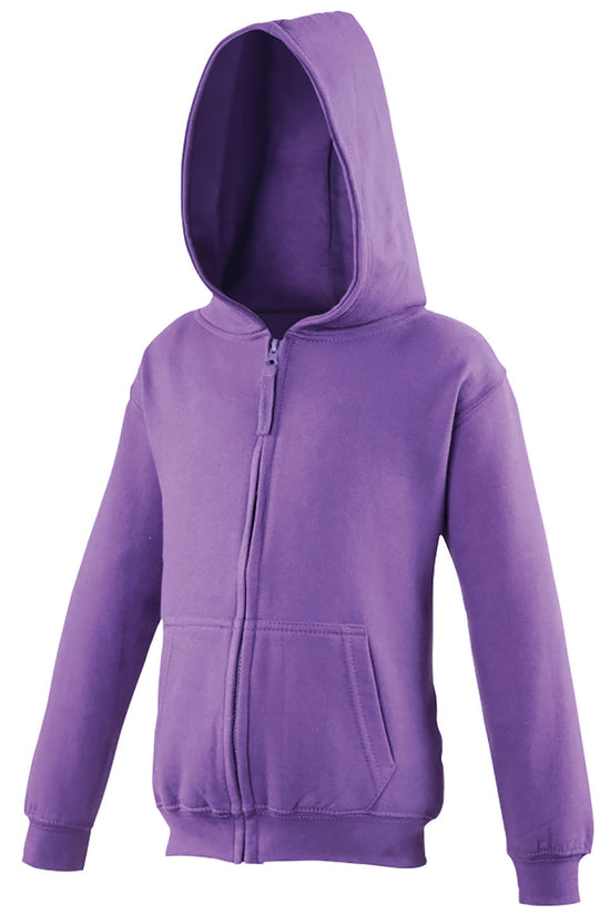 AWDis Just Hoods Kids Zoodie Hoodies Unisex Rebrandable Junior Must