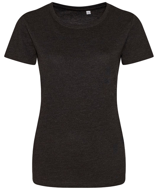 Womens Triblend Crew Neck TShirt Soft Comfort Fit