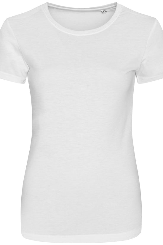 Womens Triblend Crew Neck TShirt Soft Comfort Fit