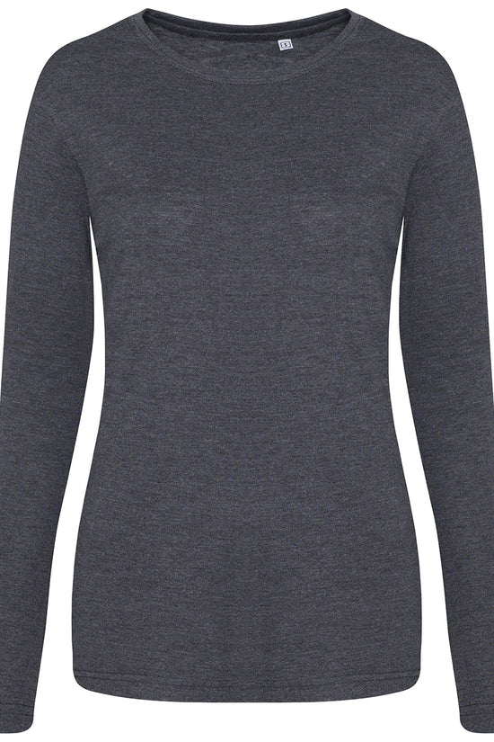 AWDis Just Ts Womens Triblend Long Sleeve TShirt