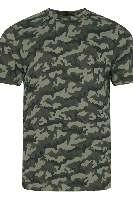 AWDis Camo TShirt for Men Modern Fit AllOver Print