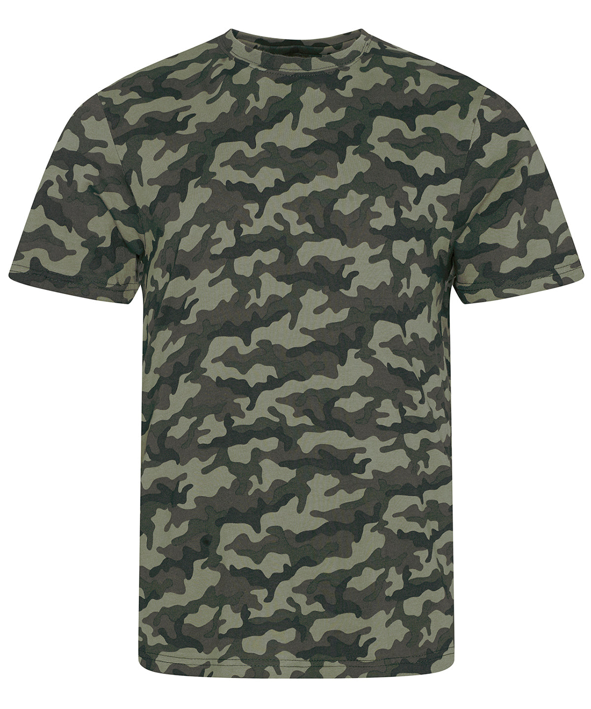 AWDis Camo TShirt for Men Modern Fit AllOver Print
