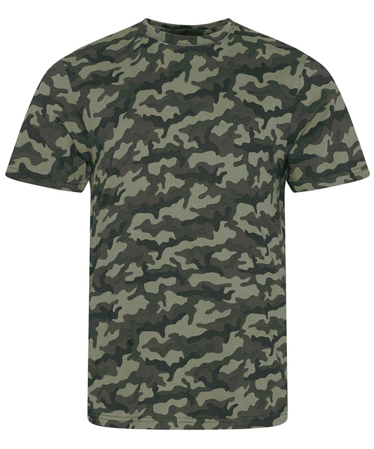 AWDis Camo TShirt for Men Modern Fit AllOver Print