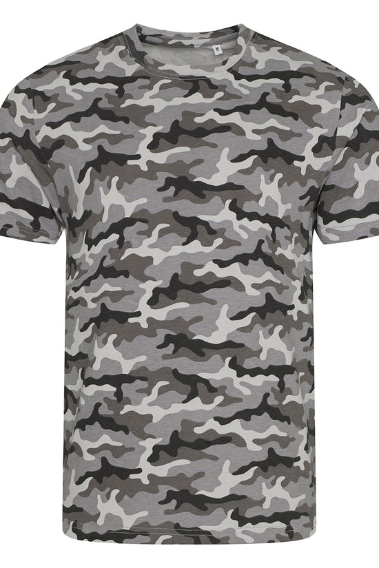 AWDis Camo TShirt for Men Modern Fit AllOver Print