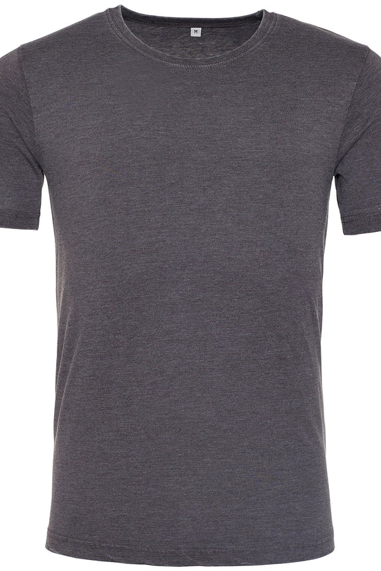AWDis Just Ts Washed T TShirts Stylish Fit for Male Adults Plus Sizes