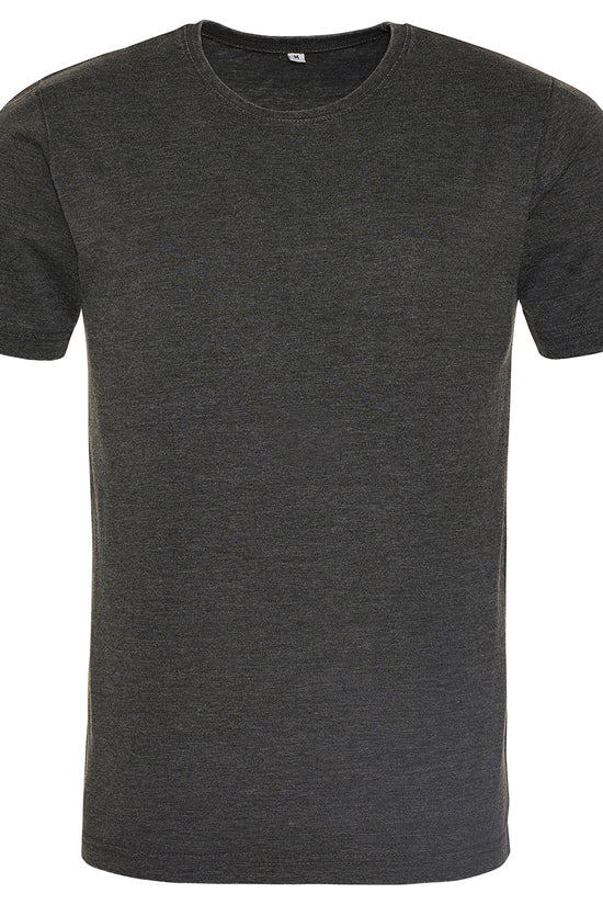 AWDis Just Ts Washed T TShirts Stylish Fit for Male Adults Plus Sizes