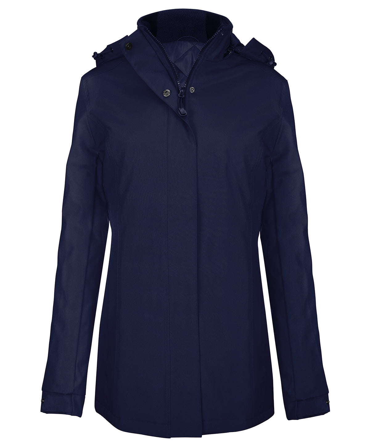 Kariban Ladies Parka Jacket with Detachable Hood