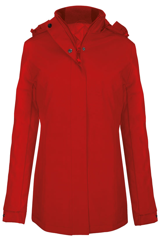 Kariban Ladies Parka Jacket with Detachable Hood