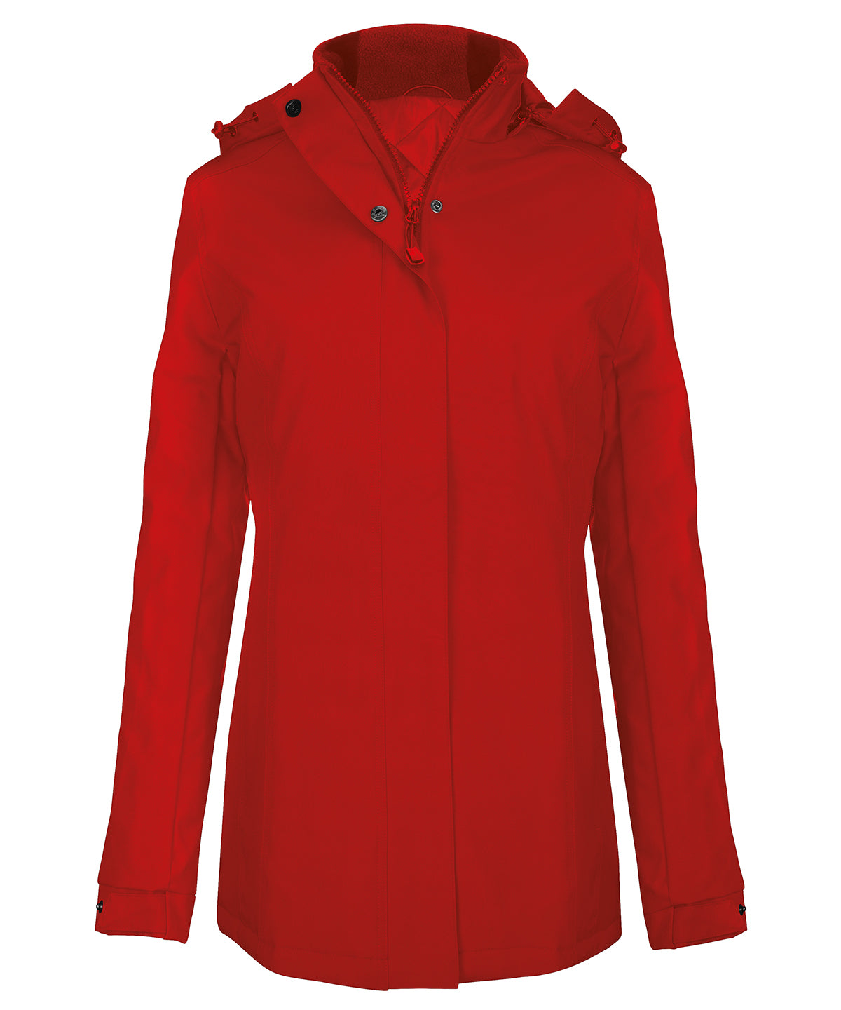 Kariban Ladies Parka Jacket with Detachable Hood