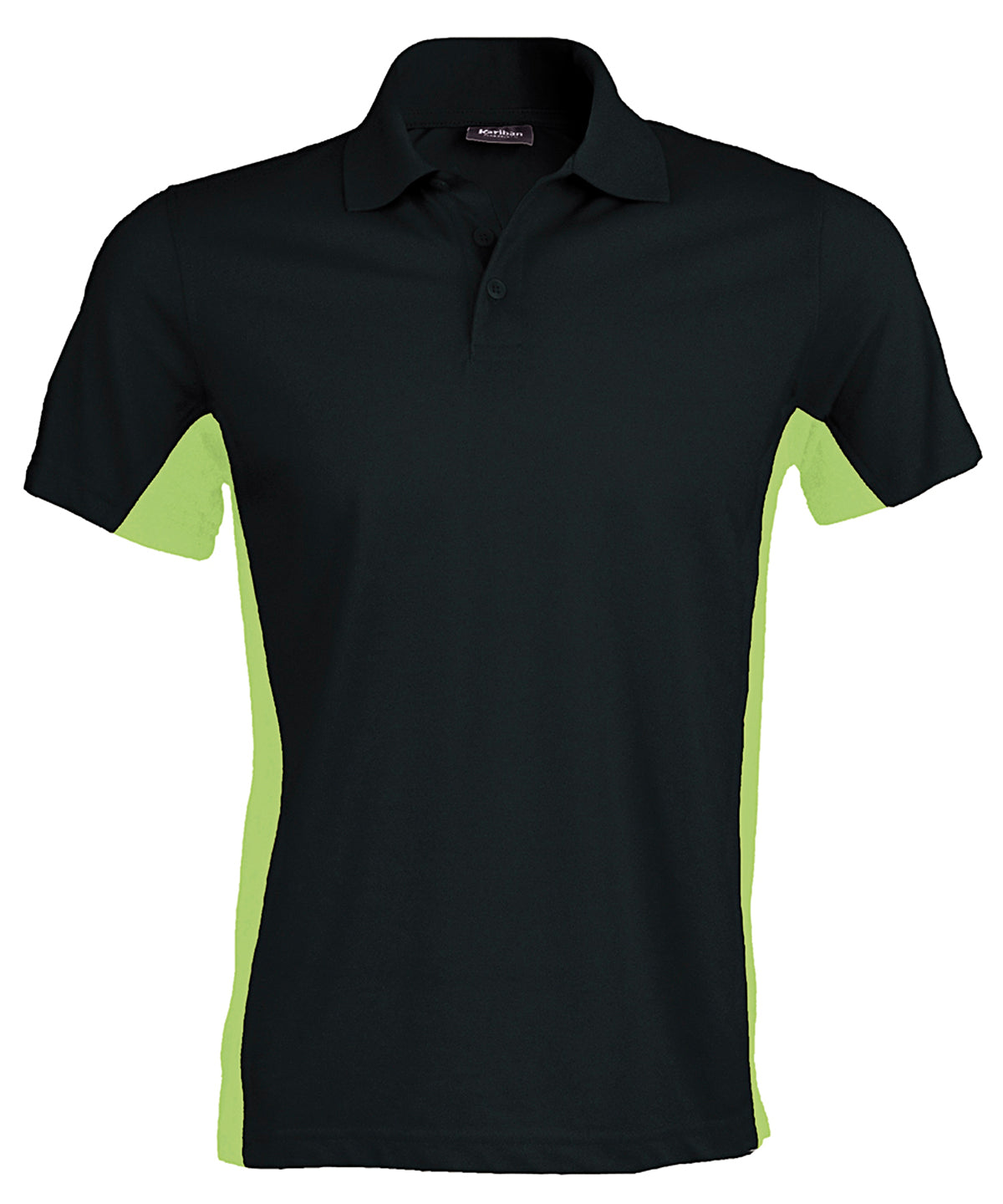 Kariban Flags Short Sleeve Bicolour Polo Shirt for Men