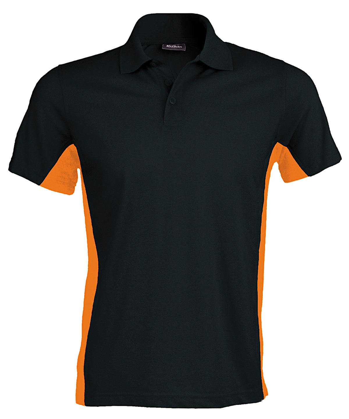Kariban Flags Short Sleeve Bicolour Polo Shirt for Men