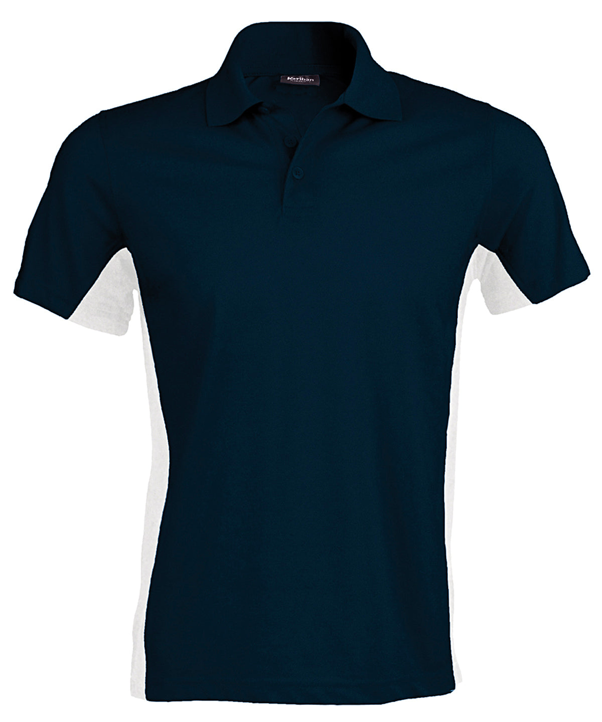 Kariban Flags Short Sleeve Bicolour Polo Shirt for Men