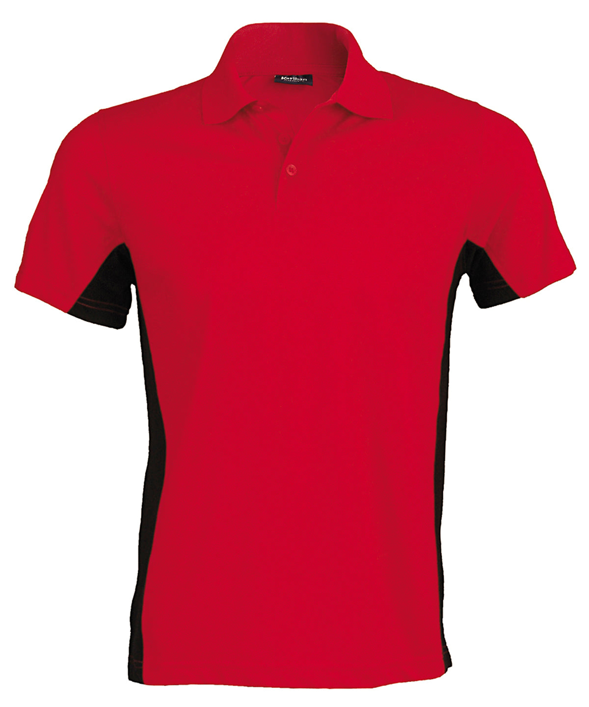 Kariban Flags Short Sleeve Bicolour Polo Shirt for Men