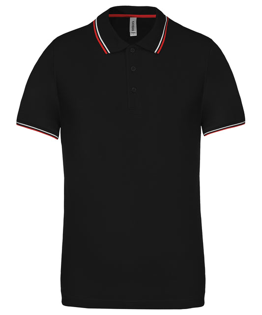 Kariban Short Sleeve Cotton Polo Shirt for Men Plus Sizes