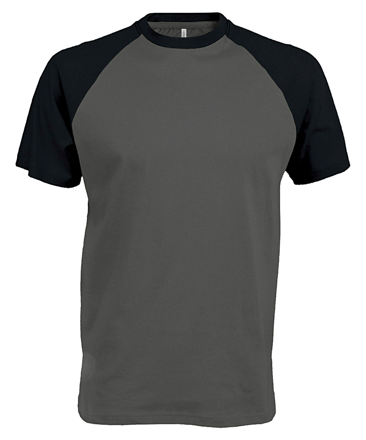 Kariban Baseball TwoTone Tshirt for Men Cotton TShirts