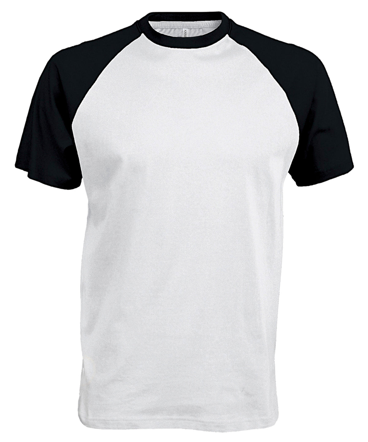 Kariban Baseball TwoTone Tshirt for Men Cotton TShirts