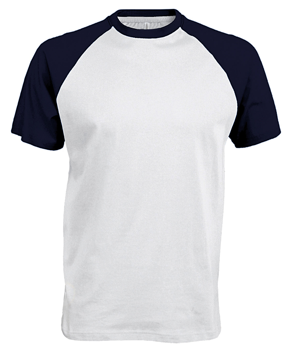 Kariban Baseball TwoTone Tshirt for Men Cotton TShirts