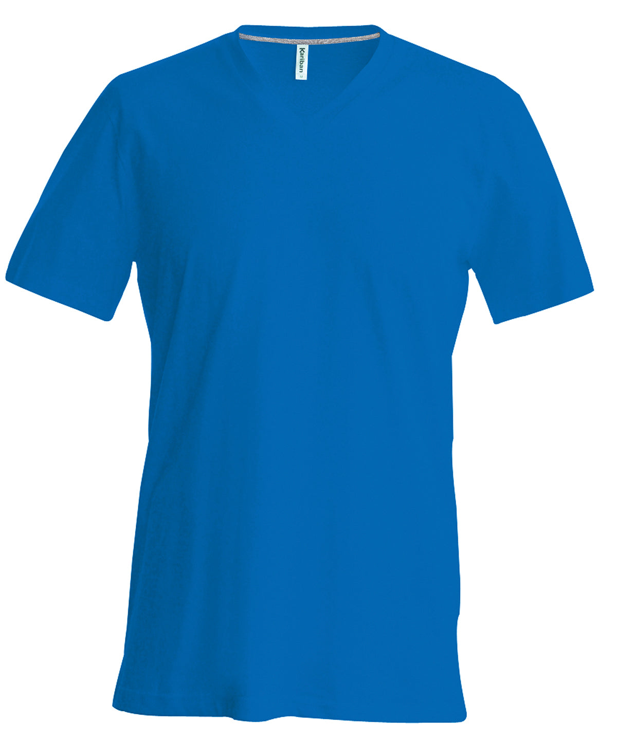 Kariban Mens Slim Fit VNeck TShirt Plus Sizes