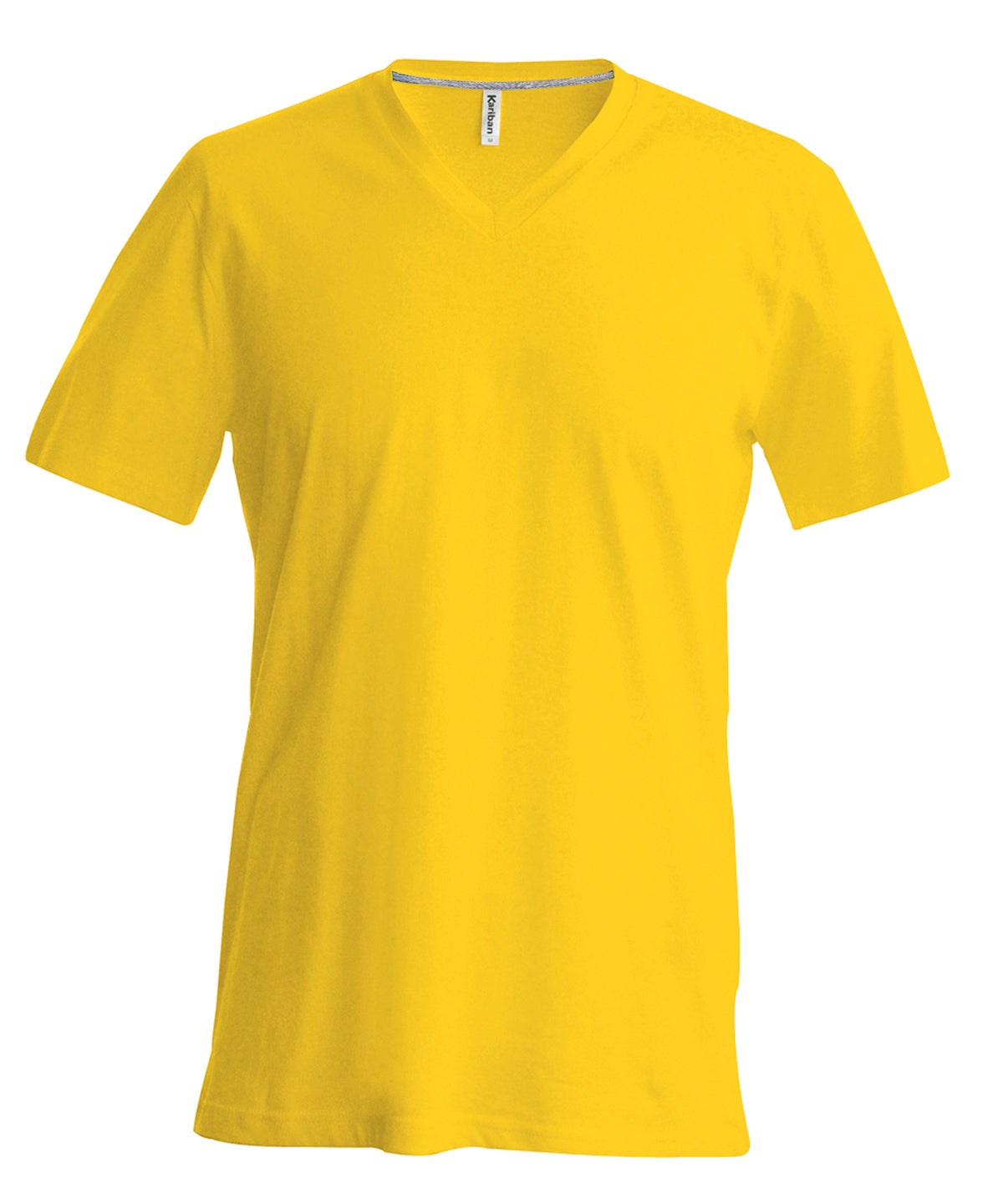 Kariban Mens Slim Fit VNeck TShirt Plus Sizes