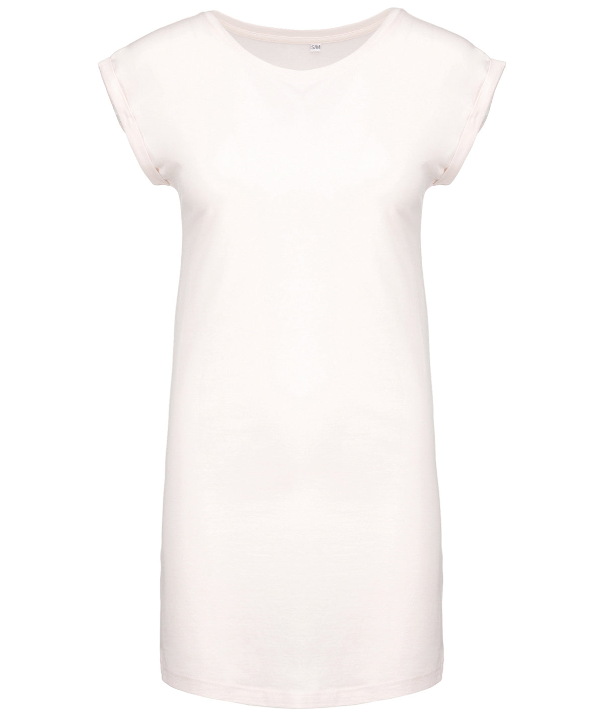 Kariban Ladies Long TShirt with Wide Neck and Curved Hem