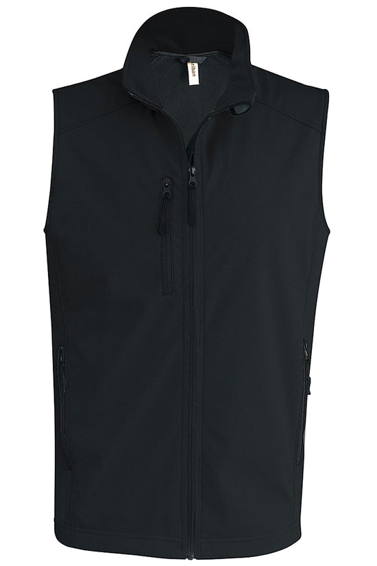 Kariban Mens Softshell Bodywarmer Breathable WaterResistant Jacket