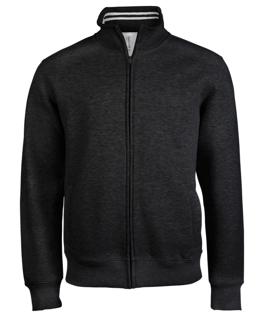 Kariban Mens Full Zip Fleece Jacket with Contrast Inner Collar
