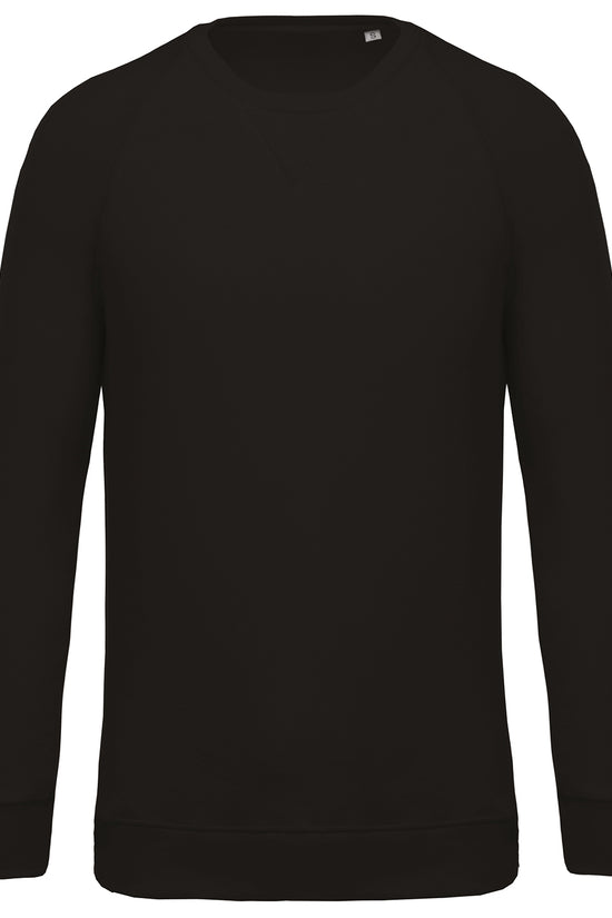 Organic Cotton Raglan Sleeve Sweatshirt for Men