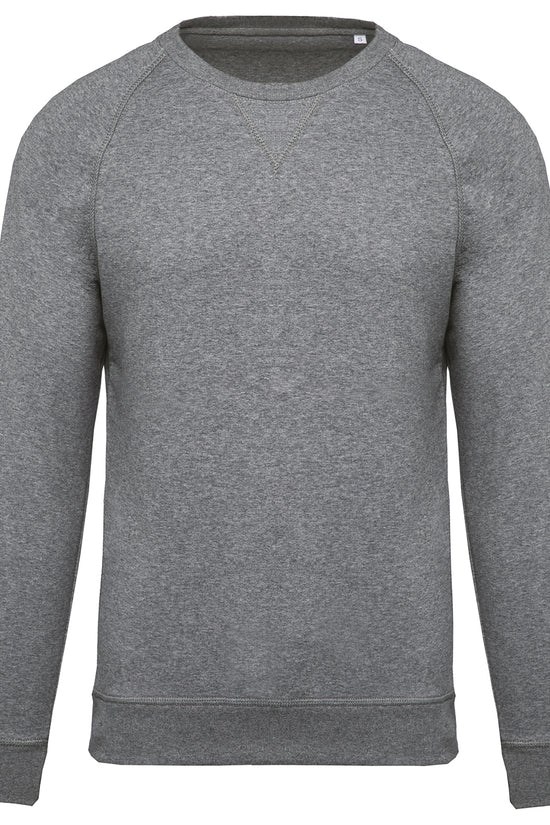 Organic Cotton Raglan Sleeve Sweatshirt for Men