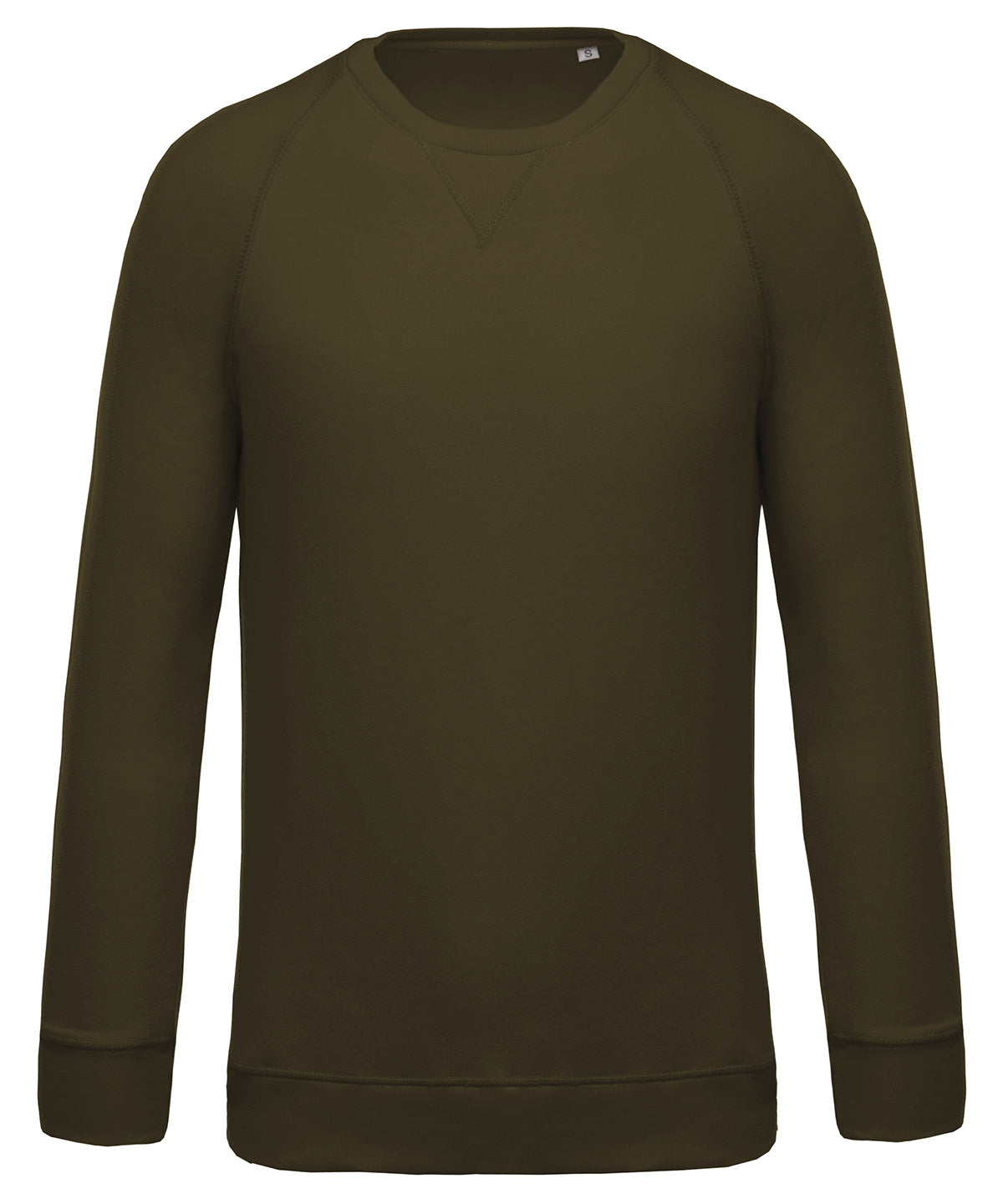 Organic Cotton Raglan Sleeve Sweatshirt for Men