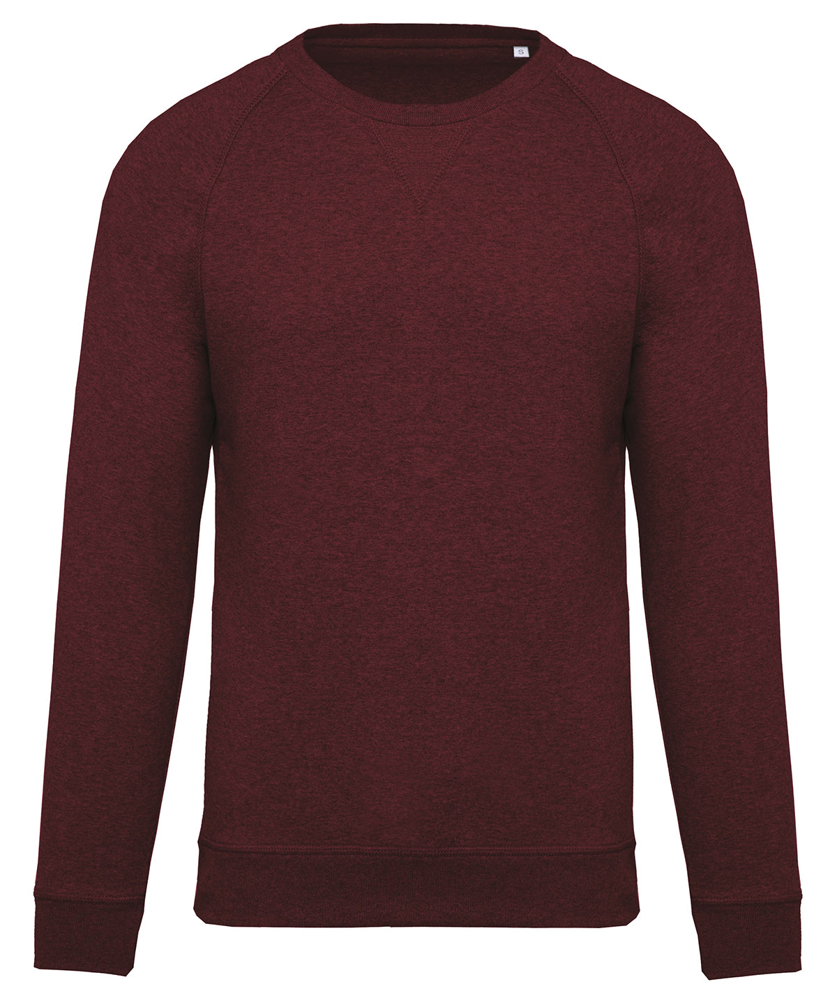 Organic Cotton Raglan Sleeve Sweatshirt for Men