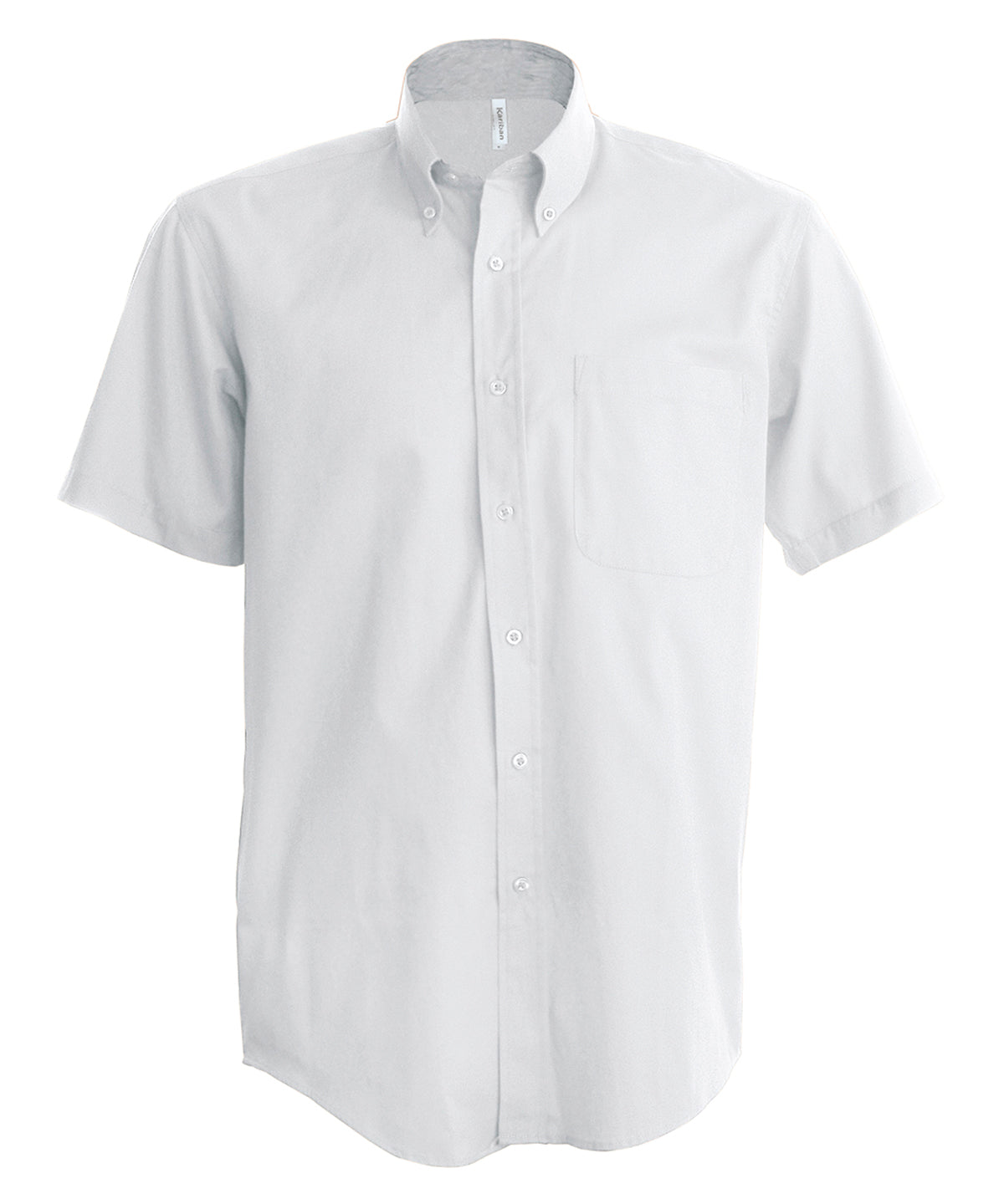 Kariban Mens Oxford ShortSleeved Shirt Plus Sizes