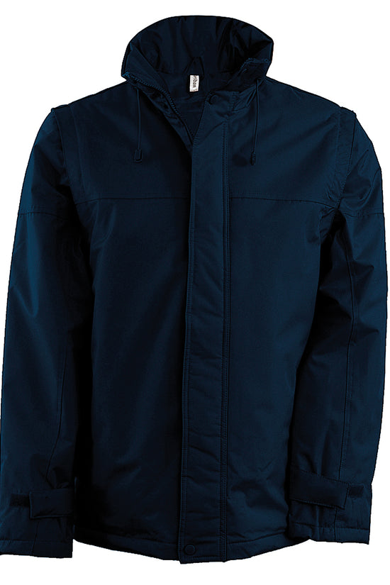 Kariban Detachablesleeved Blouson Jacket for Men Plus Sizes