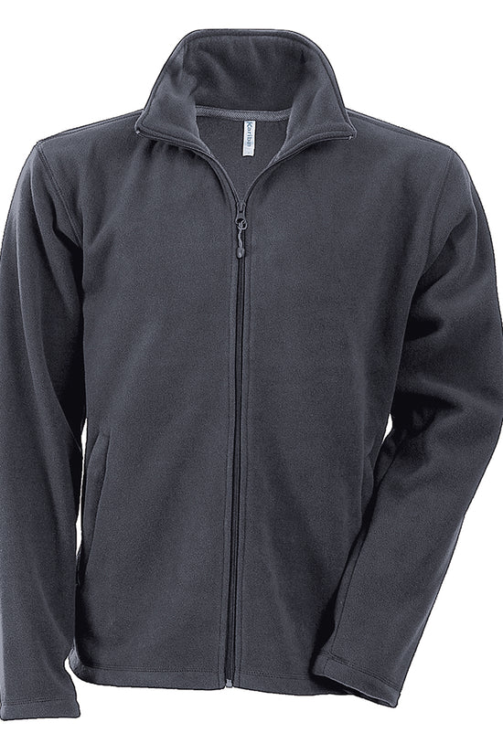 Kariban Falco Full Zip Microfleece Jacket for Men Plus Sizes