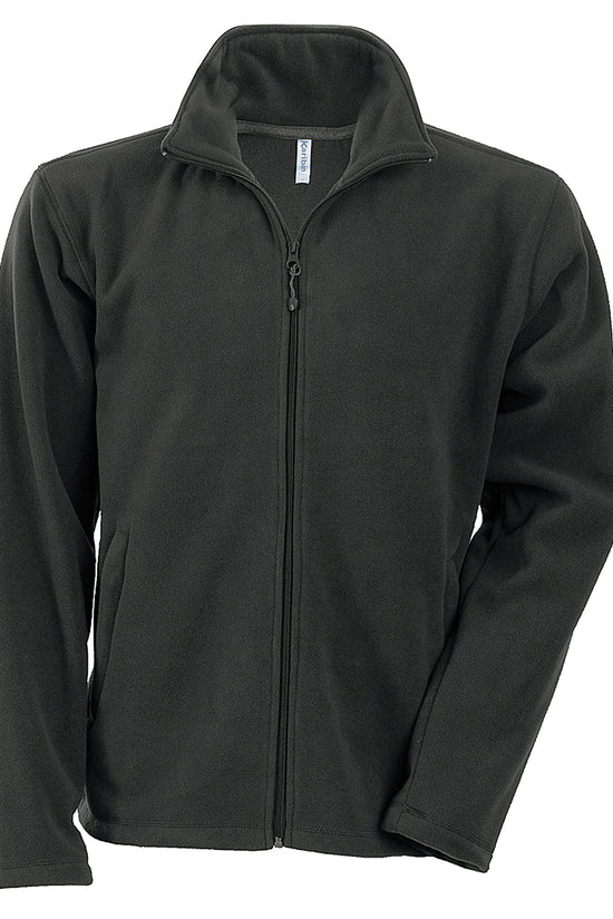 Kariban Falco Full Zip Microfleece Jacket for Men Plus Sizes