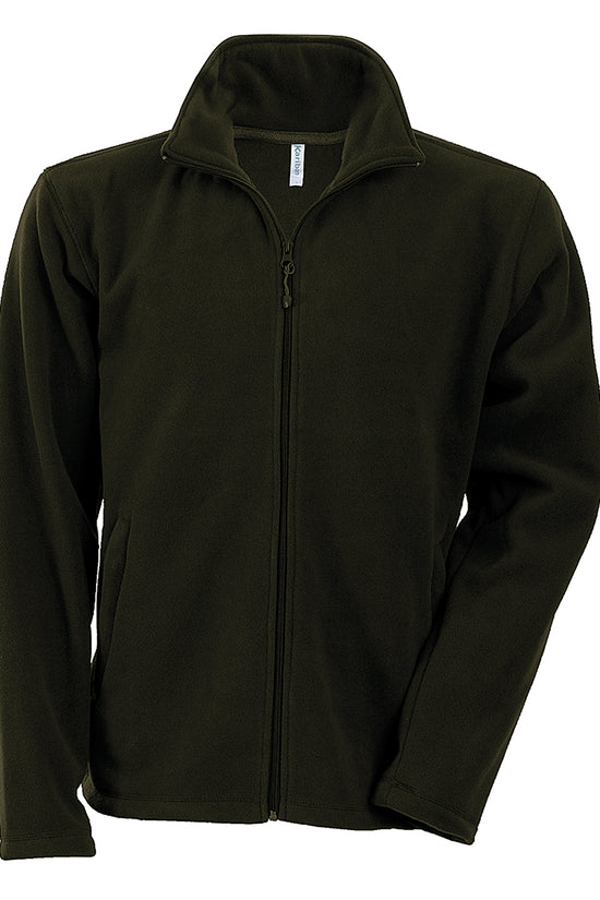 Kariban Falco Full Zip Microfleece Jacket for Men Plus Sizes