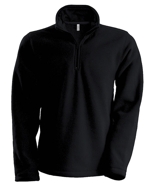 Enzo Zip Neck Microfleece Jacket for Men Plus Sizes