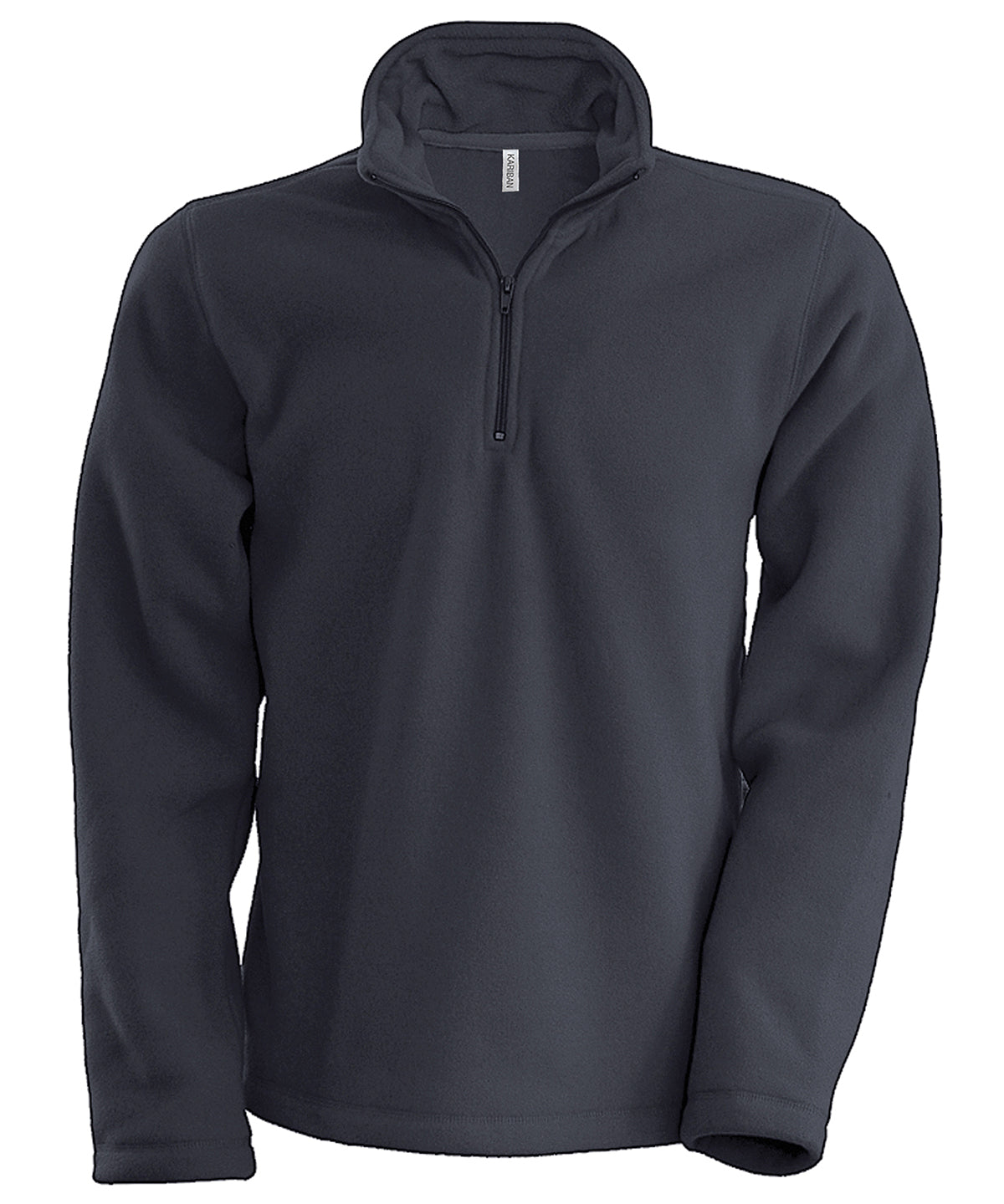 Enzo Zip Neck Microfleece Jacket for Men Plus Sizes