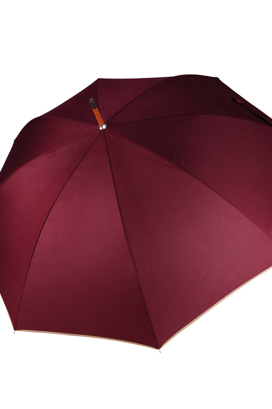 Classic Wooden Auto Open Umbrella Unisex Adult Gifting Accessory