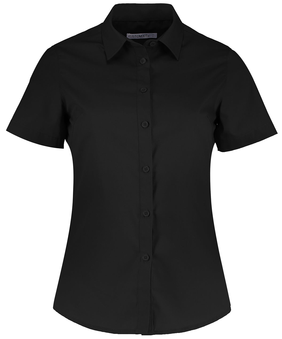 Stylish Womens Short Sleeve Poplin Shirt for Business and Casual Wear